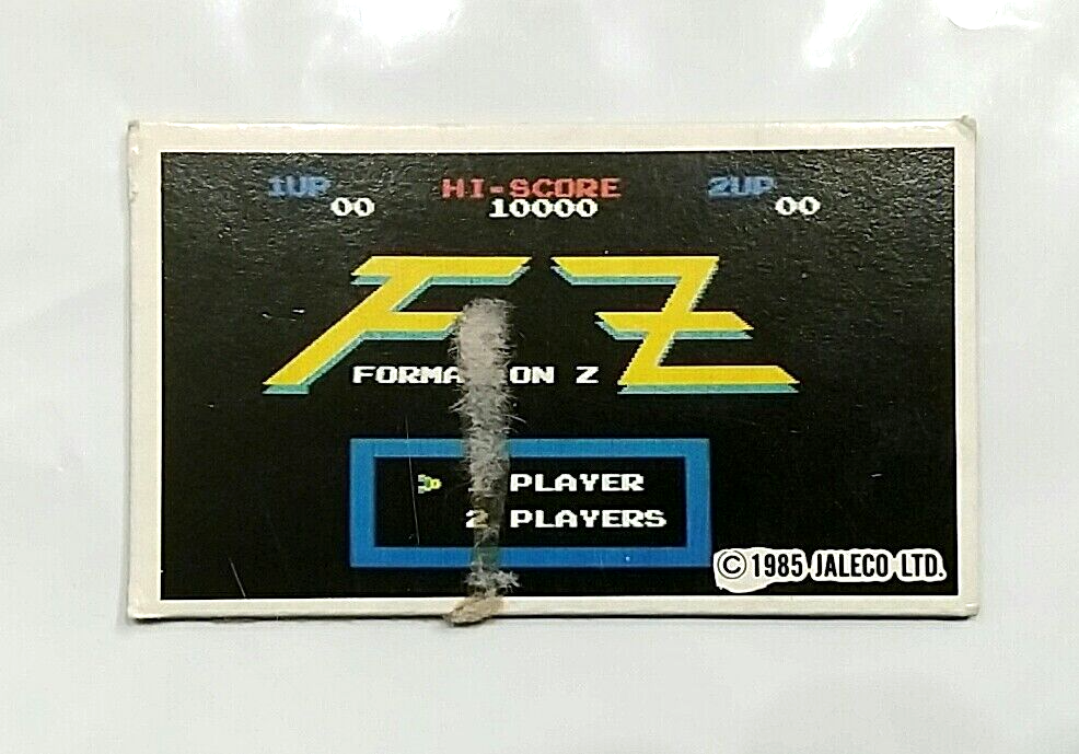 Game Item) Menko, Famicom, 79479, Formation Z, 1985, Amada