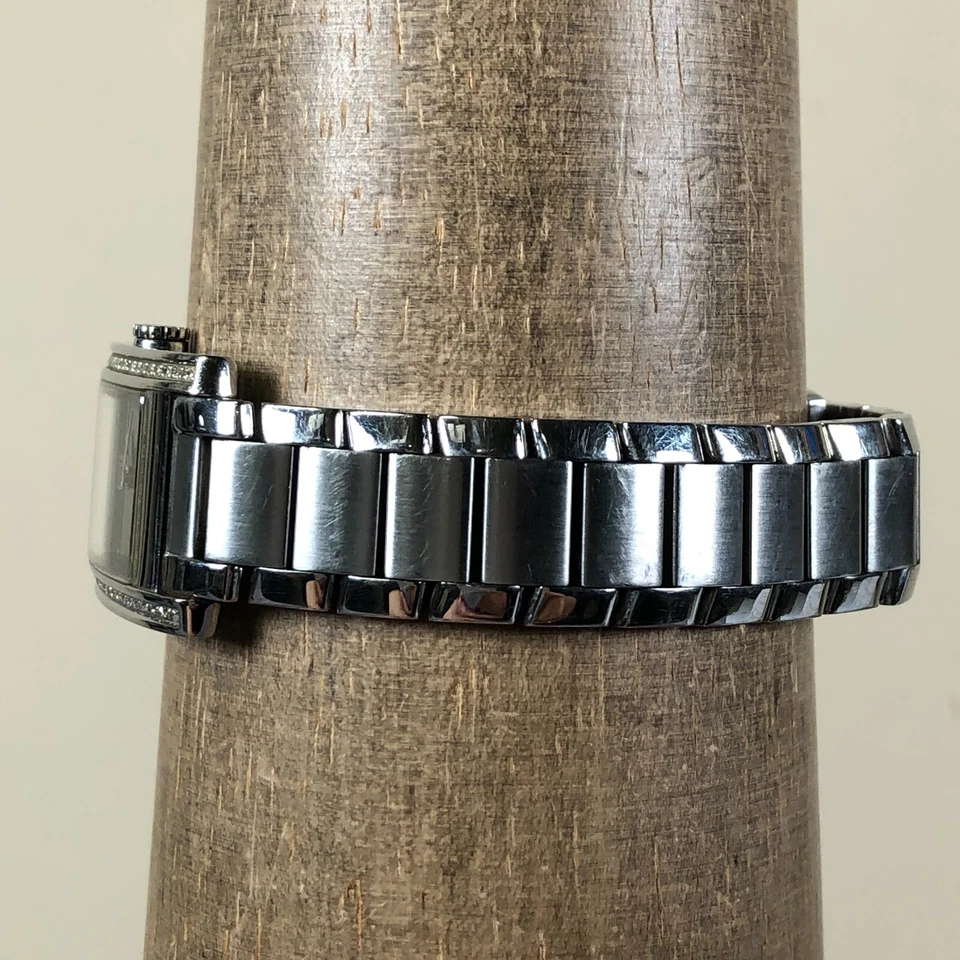 ESQ Movado Mujer E5428 Diamond Venture Rectangular 21mm Cuarzo Analógico Reloj 7" Foto 3 de 4