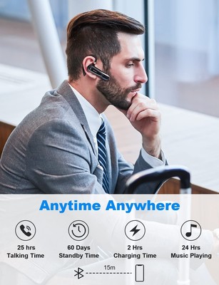 Kopfhörer Ohrhörer Bluetooth Sport In-Ear Headset Wireless Freisprech Mikrofon