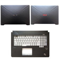 For Asus FX705 FX705DY FX705GD A Shell Screen Back Cover Red and Silver Logo