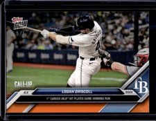 2024 Topps Now #644 Logan Driscoll Orange Parallel #d /5 RC