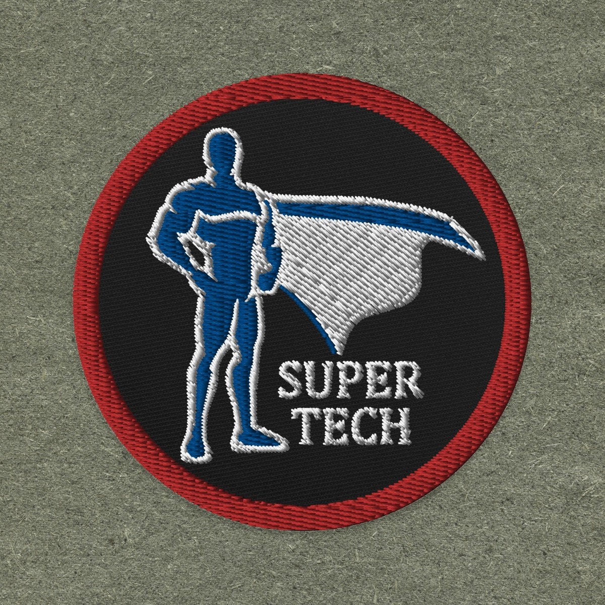 Certified SUPER TECH Patch! Hvac technician plumbing mechanic trades | eBay