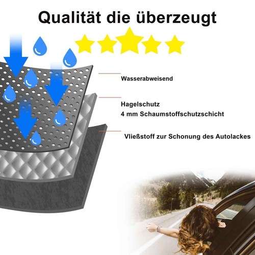 für Vauxhall Astra MK V (H) Sport Hatch A04 Bj 2005-2010 Auto-Hagel-Schutz-Plane - Bild 7 von 7
