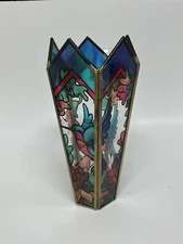 Multicolor Stained Glass Tiffany Style Hummingbird Feeder Cover ( Not Complete)