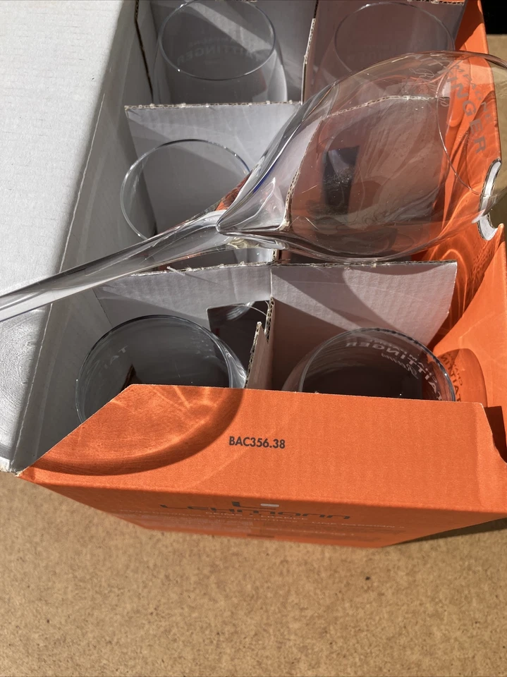 VERRE FLUTE CHAMPAGNE TAITTINGER LEHMANS OPALE REIMS FRANCE (lot de six) - Photo 3/4