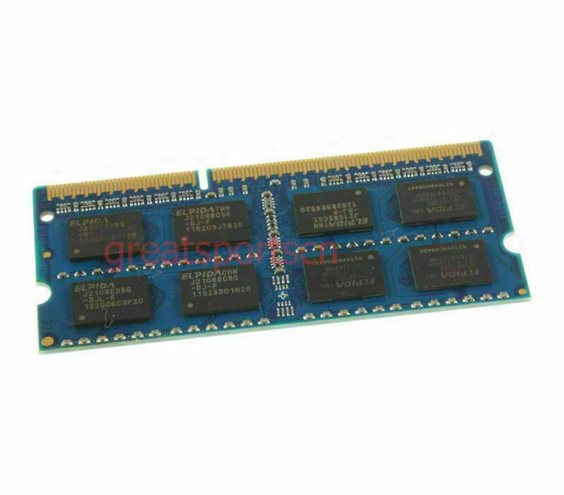 ELPIDA 4GB 2RX8 PC3-10600S DDR3 1333MHz 204pin SODIMM RAM Laptop Notebook Memory - Image 4 of 4