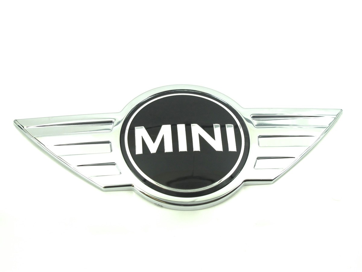 Emblemi Anteriore E Posteriore Sostitutivi Per Mini Cooper F55 F56 F57 – Colore Nero Lucido, Cover Badge CarLab