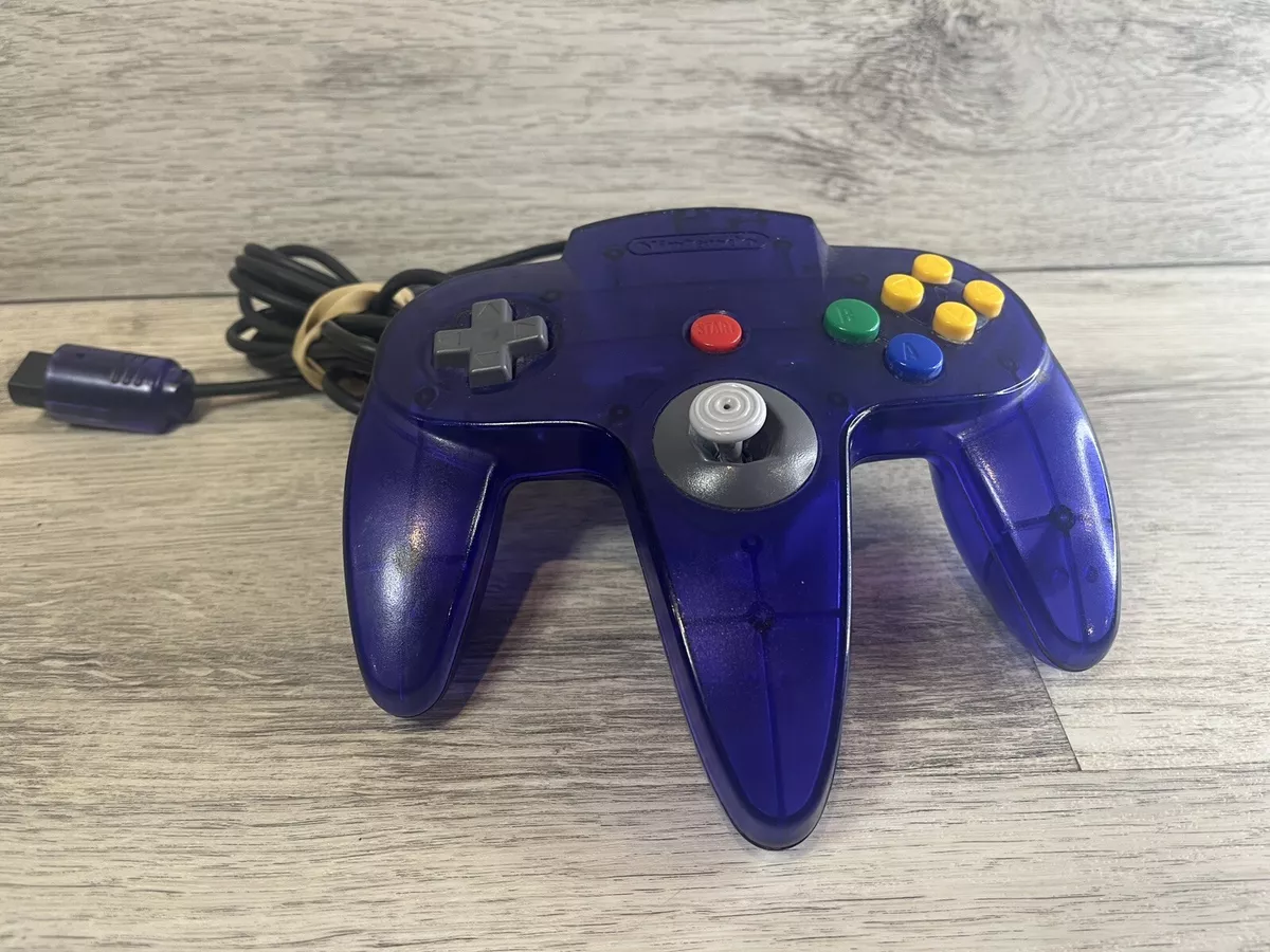 Grape Purple Nintendo 64 Authentic OEM Funtastic Controller N64 Untested