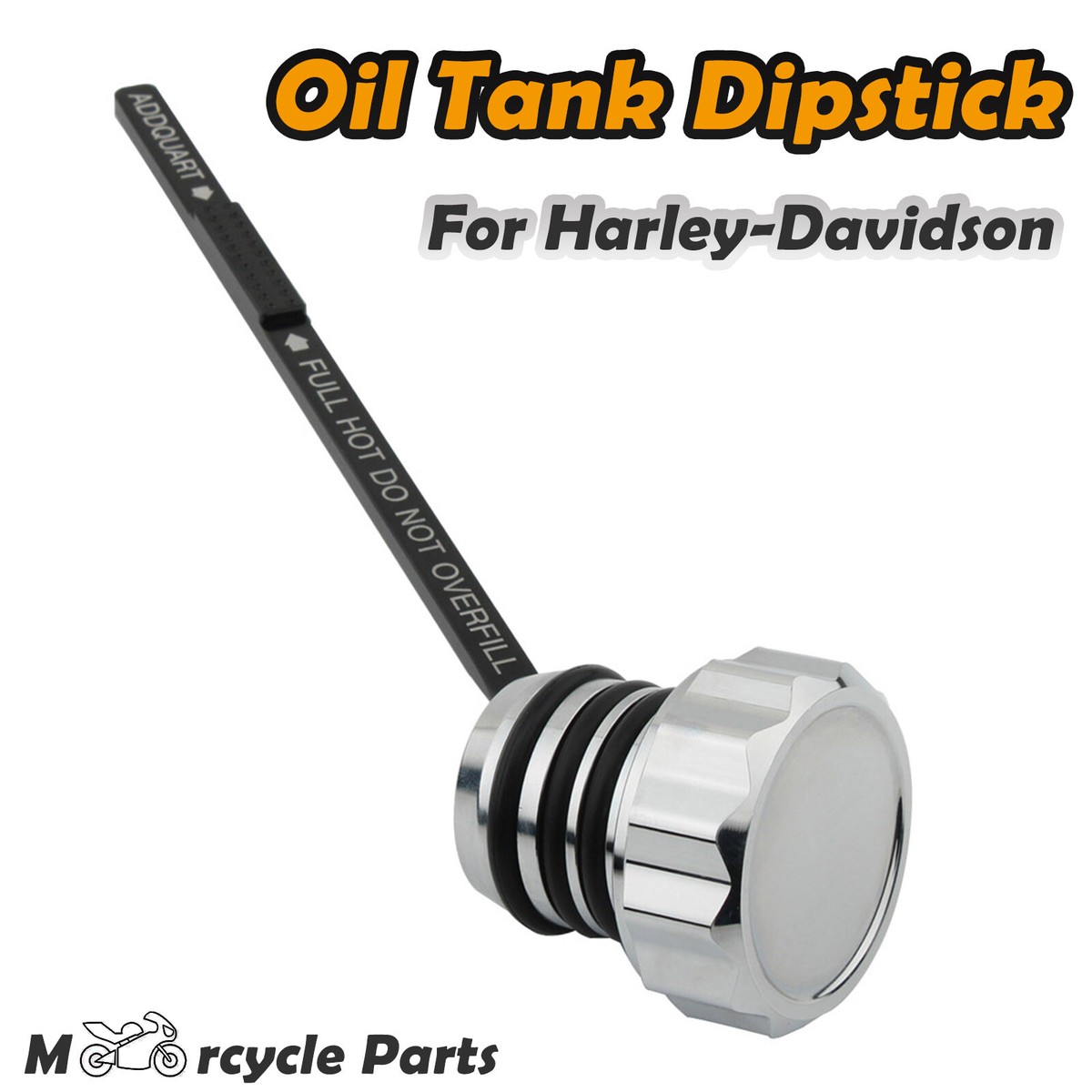 Oil Dipstick Tank Cap Plug 0710-0002 For TOURING FLHT FLHS FLTC 1993