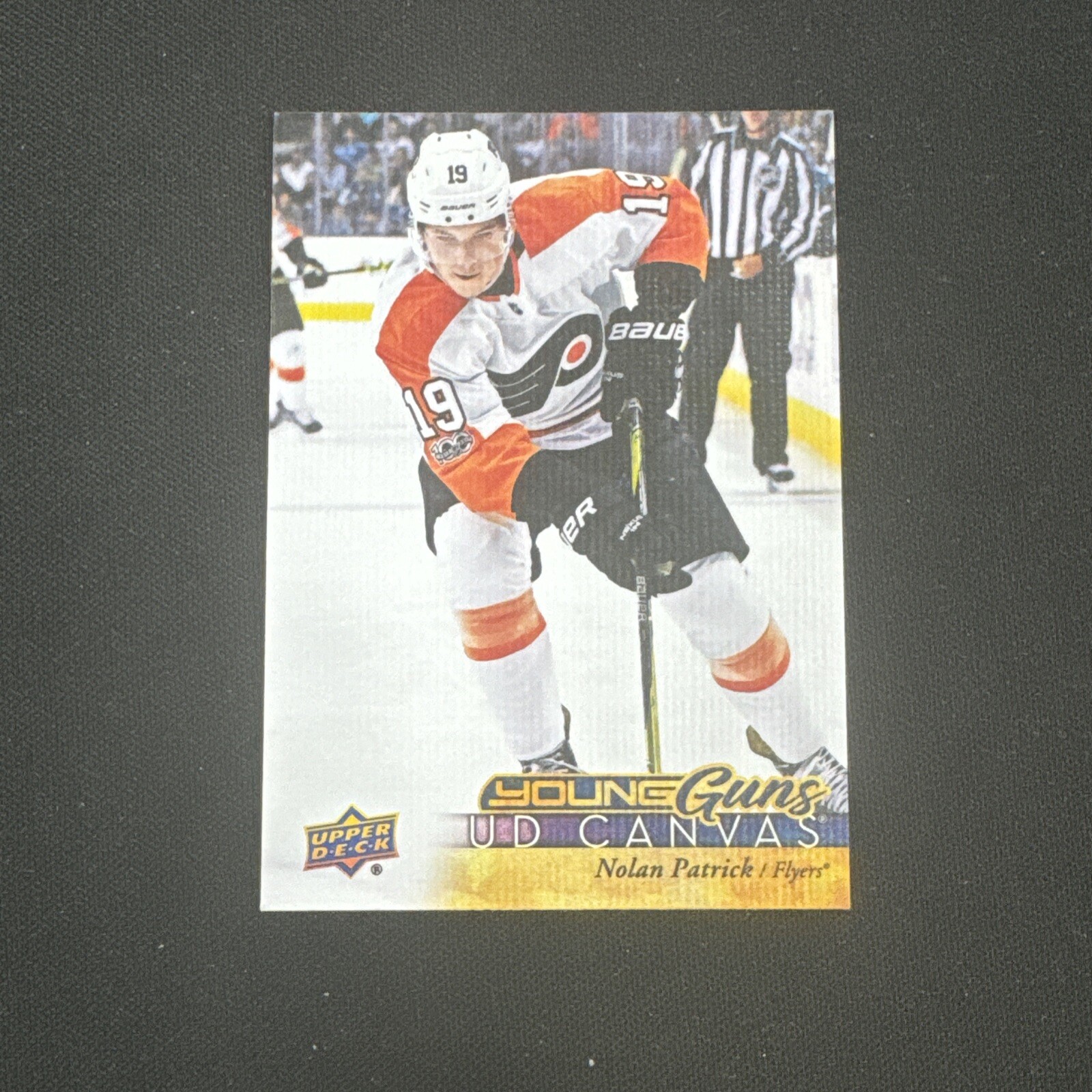 2017-18 Upper Deck UD Canvas Young Guns Nolan Patrick #C91 Rookie RC