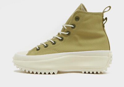Original Converse Run Star Hike Plateau Hi  ( Damen UK 6 & 7 ) Dark Moss
