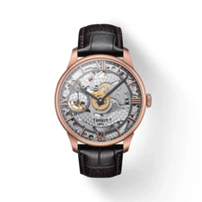 Tissot Men's CHEMIN DES TOURELLES SQUELETTE MECHANICAL Watch T099.405.36.418.00