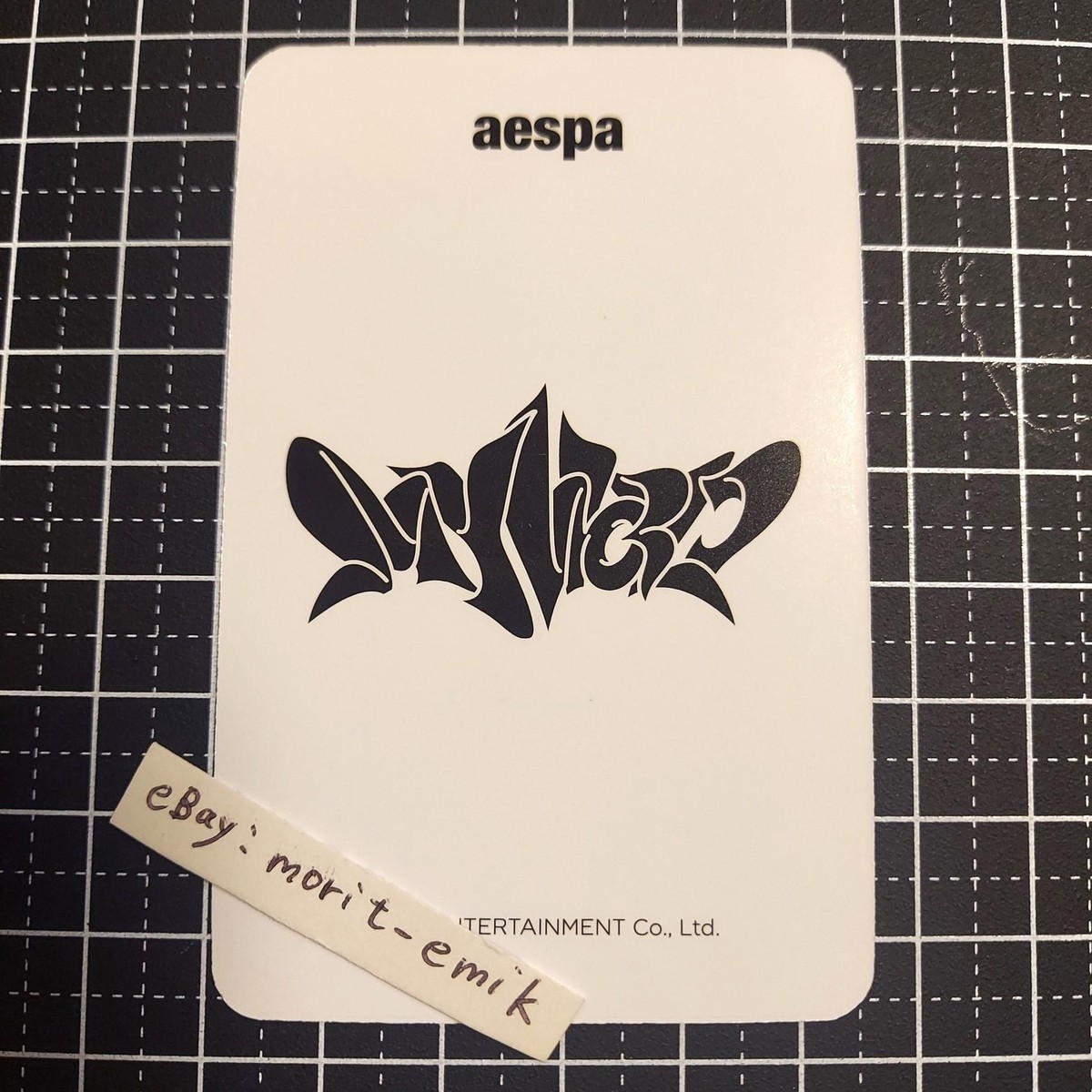 aespa プロモアルバム 非売品 サイン入り MY WORLD aespa プロモ