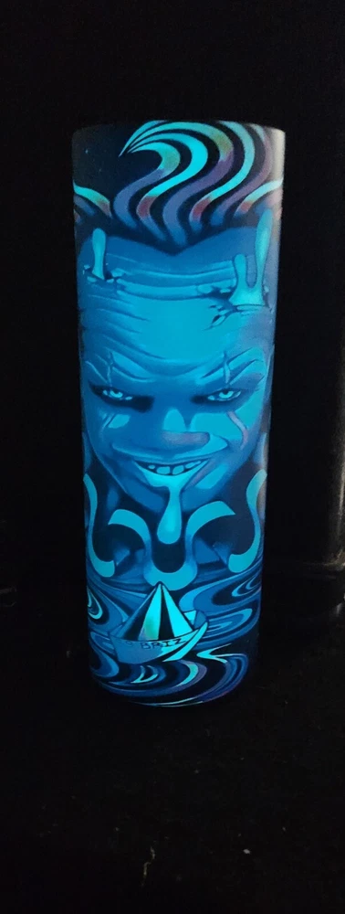 Tumbler 20 oz Glow in the Darl Pennywise Halloween Horror