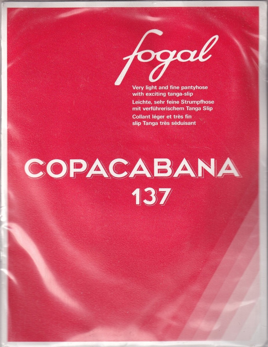 Collant Fogal Granada 125 - Taille M, Couleur Gris Brillant, Neuf Vintage Sans étiquette