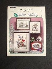 Garden Visitors BK156 by Stoney Creek counted cross stitch patterns