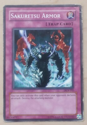 Yu-Gi-Oh Card Sakuretsu Armor Trap