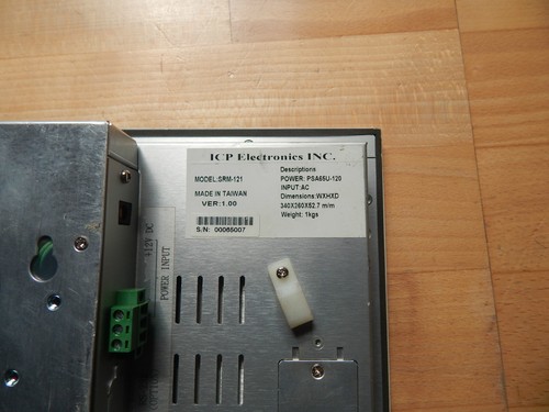 ICP Electronics INC,TOUCHPANEL Model:SRM-121 Ver:1.00 - Bild 2 von 3