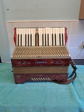 Vintage Carmen  Accordion - with case - for restoration