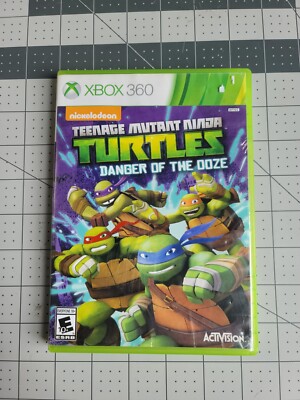 Teenage Mutant Ninja Turtles: Danger of the Ooze Microsoft Xbox 360 UNTESTED