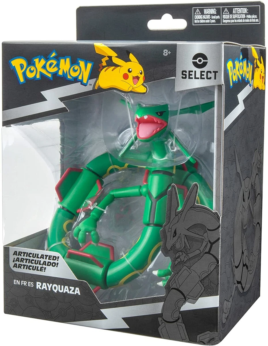 Brinquedo Boneco Pokemon Select Rayquaza Articulado 2673