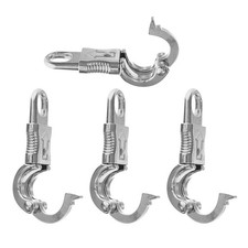 4 Pcs Rope Clips Quick Release Snap Hooks Equestrian Tool Harness