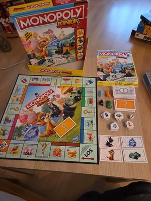Monopoly Junior Parker Brettspiel Komplett Top Zustand Ovp beschädigt