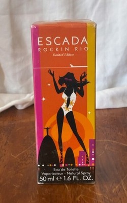 Escada Rockin Rio Perfume 1.6 Fl.oz/50ml EDT Spray Sealed Box