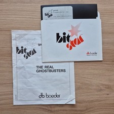 ✅ Commodore C64 / C128 ⭐ Software Floppy Disk The Real Ghostbusters ⚡️ image