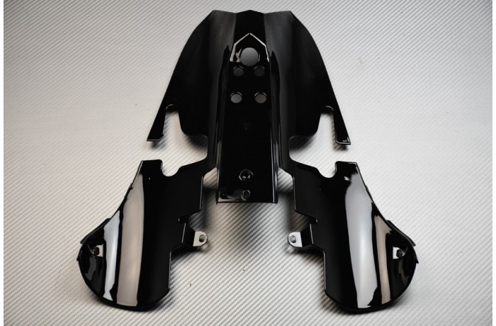 Coque arrière Yamaha YZF-R1 carénage inférieur noir pour moto RN19 2007