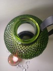 Rare Le Smith  Green Fairy Lamp  Shade,Details And Colors  1970   — photo 6