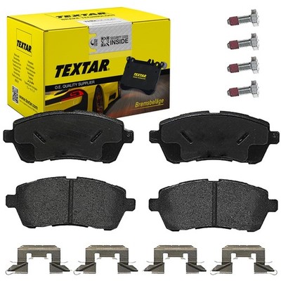TEXTAR BREMSBELÄGE VORNE passend für FORD FIESTA 6 VI + MAZDA 2 DE DH