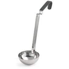 Vollrath 4980622 ErgoGrip 6 Ounce Stainless Steel Ladle