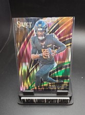 2025 Panini Select - Club Level Jayden Daniels #289 Black & Green Shock Prizm