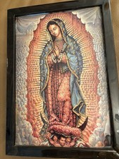 Vintage Los Dones De La Virgin Lady Guadalupe, Octavio Ocampo Art  Print 12 X 17