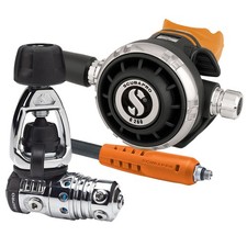 ScubaPro MK25 EVO/G260 Dive Regulator INT w/ Orange Mouthpiece & Hose Protector