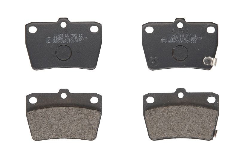 Plaquettes de frein BRECK sans bruit pour RAV 4 II 1.8 antibruit et longue durée