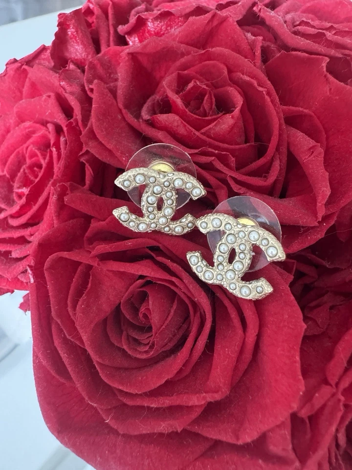 Chanel, Ohrringe, CC, Original - Bild 2 von 4