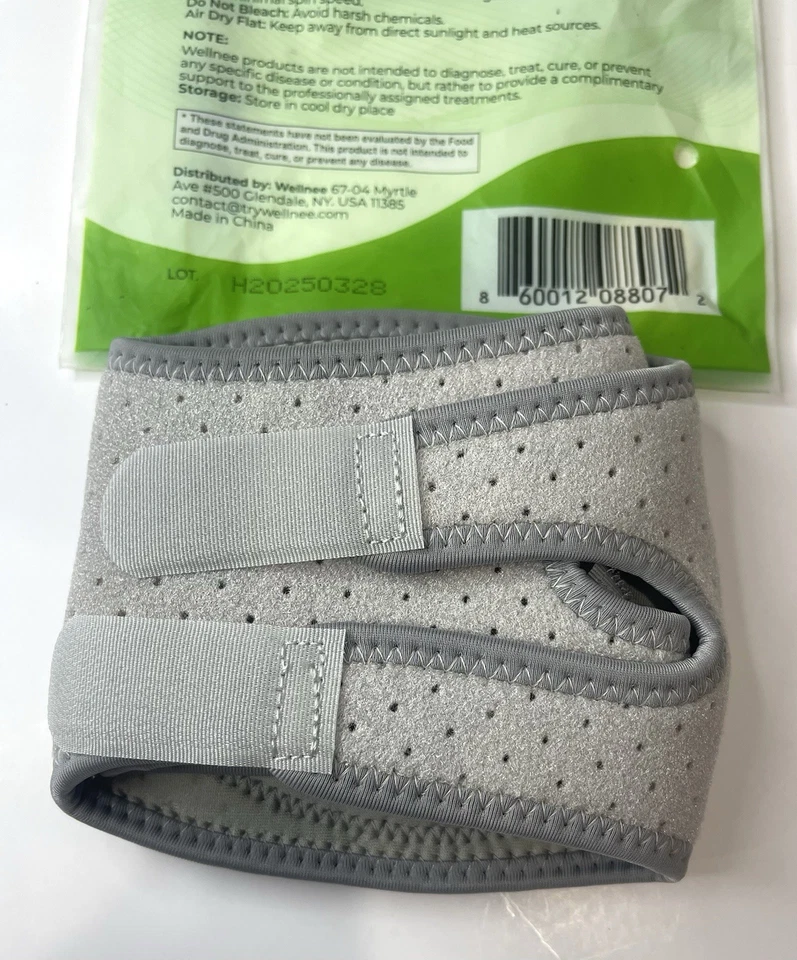 Joelheira Wellnee para alívio de desconforto no joelho durante todo o dia. Tamanho único serve para todos - Imagem 3 de 4