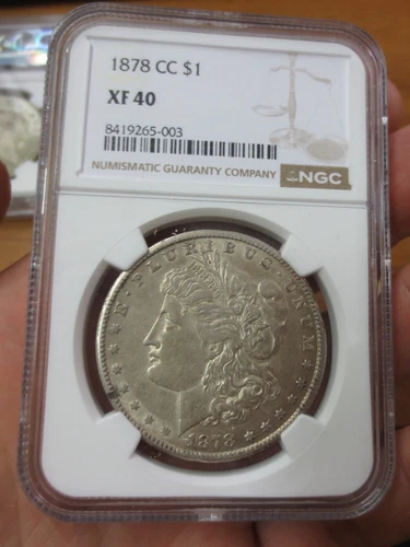 1878-CC Morgan Dollar NGC XF40
