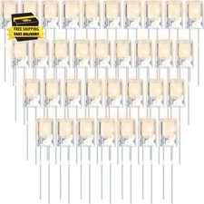 60 Pcs Christmas LED 5Mm Outdoor String Light Mini Replacement Bulb Energy Effic