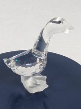 Swarovski Crystal Tom Gosling Goose Figurine Barnyard Friend Retired Austria