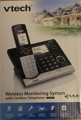 Vtech VC7151 Wireless Monitoring System With Cordless Telephone NEW
