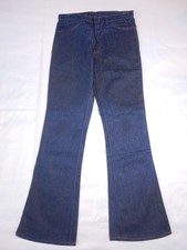Vintage DEADSTOCK 1970s Levi's Orange Tab 646 Bell Bottom Jeans Tag Size 36 X 36