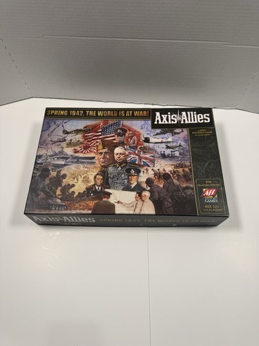 2008 Axis & Allies Anniversary Edition Avalon Hill Board Game 100% Complete!!