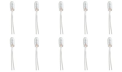 CEC Industries #2162 Bulbs, 14 V, 1.4 W, Wire Terminal 10 Count (Pack of 1) 