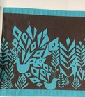 Marimekko Placemat Set Of 4 Elokuu Blue Birds Table Vintage Decor Retired — photo 5