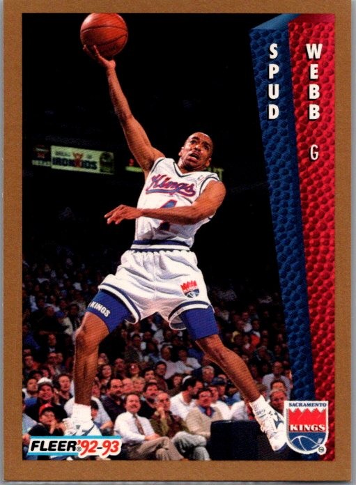 1992-93 Fleer #200 Spud Webb