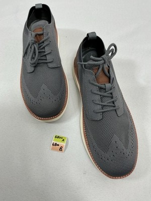 Mens New In Box Obeacurve 1907 Casual,Oxford Shoe Grey Eu 42 Us 9