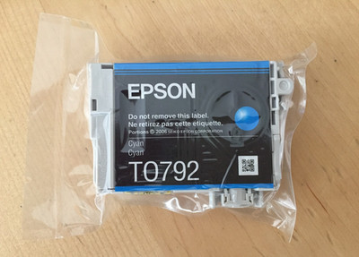 Original Epson Tinte - T0792 CYAN / PHOTO PX800FW PX810FW PX830FWD (inkl MwSt)